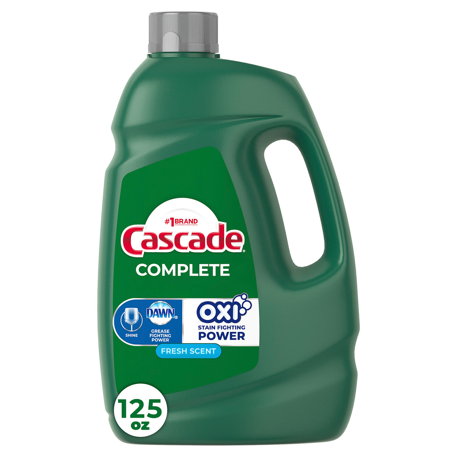 Cascade Complete Gel + Oxi Dishwasher Detergent (125 fl. oz.)