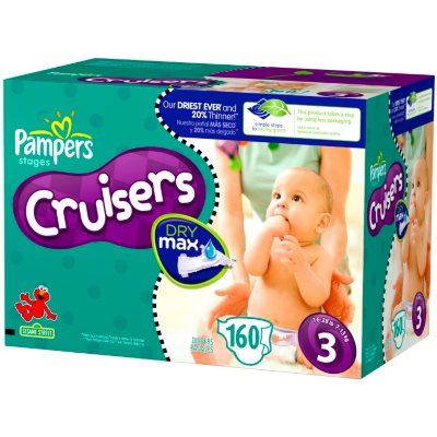 Sam's club pampers store cruisers size 5