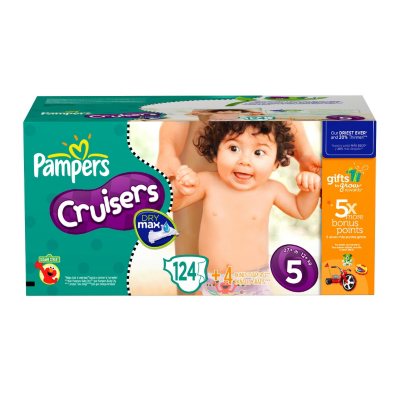 Pampers cruisers hot sale size 5