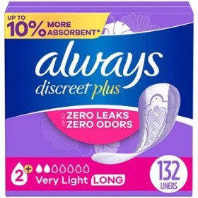 Member's Mark Total Protection Pads for Women, Maximum Long Length (192  ct.) - Sam's Club