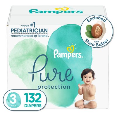 Pampers Pure Protection Diapers (Choose Your Size) - Sam's Club