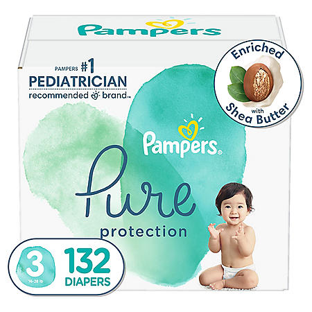 Pampers Pure Protection Diapers (Choose Your Size)