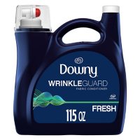 Downy WrinkleGuard Liquid Fabric Softener and Conditioner, Fresh (115 fl. oz.)