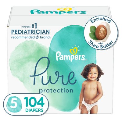 Pampers Pure Protection Diapers (Choose Your Size) - Sam's Club