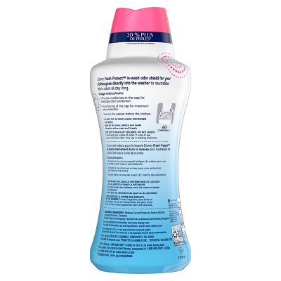 Downy Fresh Protect In-Wash Scent Booster Beads, Active Fresh, 10