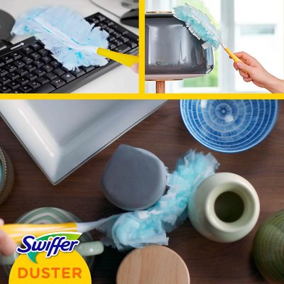Swiffer Dusters Handle & Refill Kit, Unscented 1 ea (Pack of 2) 