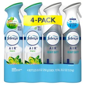 Febreze Air Effects Air Freshener Spray, 4 pk., Choose Scent