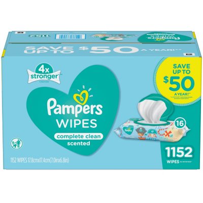 pampers wet wipes