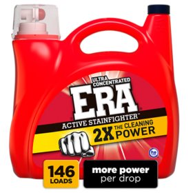 Era Active Stainfighter Ultra Concentrated Liquid Laundry Detergent 200 fl. oz., 146 loads