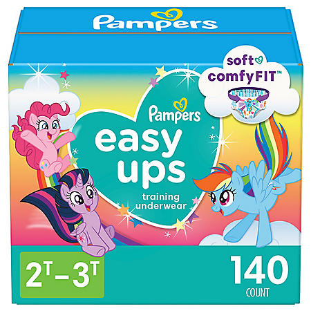 Pampers Easy Ups Training Underwear for Girls (Choose Your Size)