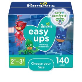 Pampers Easy Ups Training Pants Underwear (Sizes: 2T-6T) 