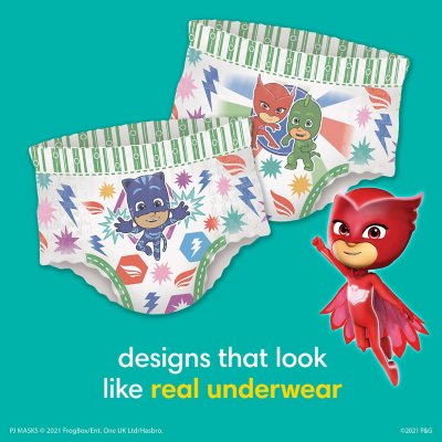 Pampers Easy Ups Training Underwear Girls, Size 3T-4T, 116 Ct