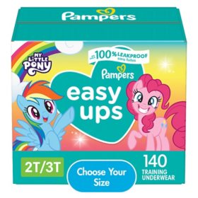 Pampers Easy Ups Size 2T-3T Girls Training Pants, 132 ct - Pick 'n Save