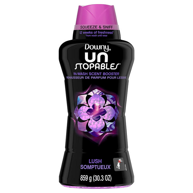 Downy Unstopables In-Wash Scent Booster Beads, Lush (63 loads, 30.3 oz.)