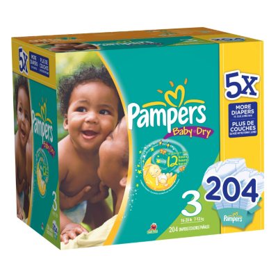 Sam's club pampers sales size 3