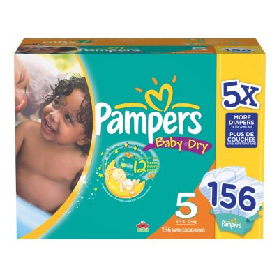 Pampers Couches Baby Dry Extra Large taille 7