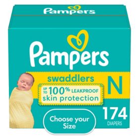 Pampers Swaddlers Softest Ever Diapers, Sizes: Newborn -7