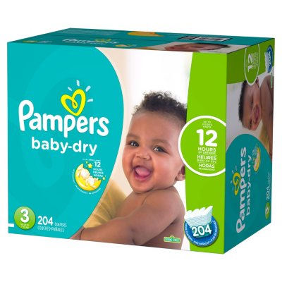 Pampers Baby Dry Diapers (Choose Your 