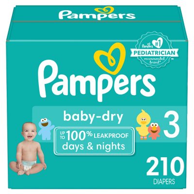 sam's club pampers size 3