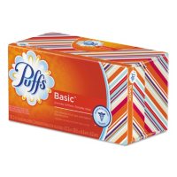 Puffs White Facial Tissue, 1-Ply (180 sheets, 24 ct.)