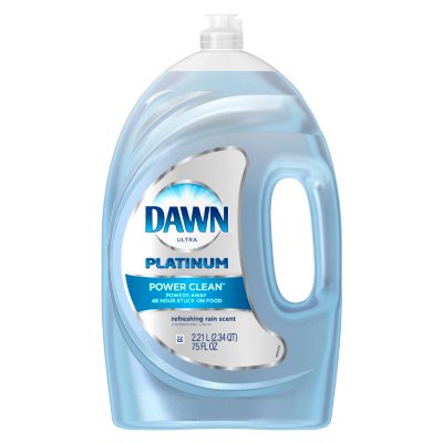 Dawn Platinum Dishwashing Liquid Dish Soap, Refreshing Rain (90 fl. oz.) -  Sam's Club