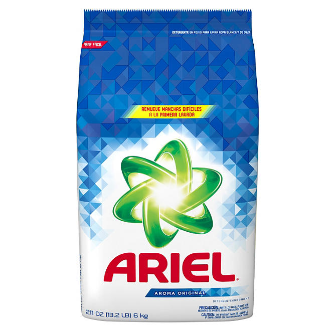 Ariel Powder Laundry Detergent, Original Scent (211 ounces, 132 loads)
