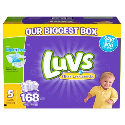 Luvs pampers size store 5