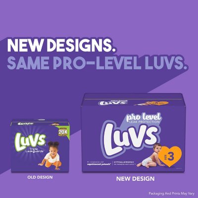 new luvs diapers