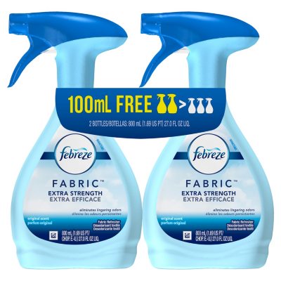 Febreze Extra Strength Spray 27-fl oz Original Fabric Deodorizer in the  Fabric Deodorizers department at