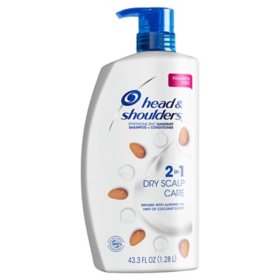 Head & Shoulders Dry Scalp Care Anti-Dandruff 2-in-1 Shampoo & Conditioner (43.3 fl. oz.)