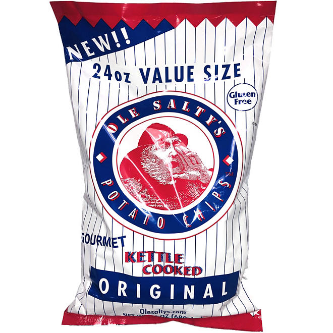Ole Salty's Original Kettle Chips 24 oz.