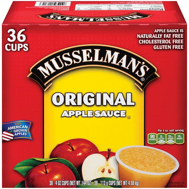 Musselman's Original Apple Sauce (4 oz., 36 ct.)