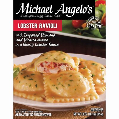 Michael Angelo's Lobster Ravioli - 30 oz. - Sam's Club