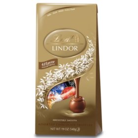 Lindt Chocolate Assorted Lindor Truffle Bag 19 oz.