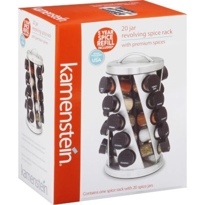 Kamenstein 20 Jar Revolving Spice Rack Sam s Club