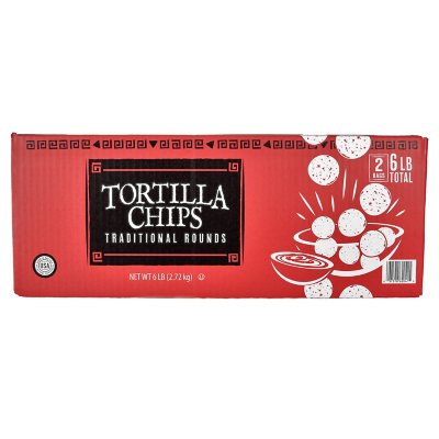 Round Yellow Tortilla Chips (48 oz., 2 ct.) - Sam's Club