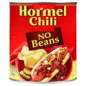 Hormel Chili No Beans 108 oz.