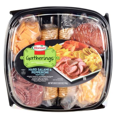 Hormel Gatherings Hard Salami and Pepperoni Party Tray (28 oz.) Sam's