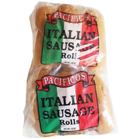 Pacifico Italian Sausage Rolls 12 oz. ,  2 pk.