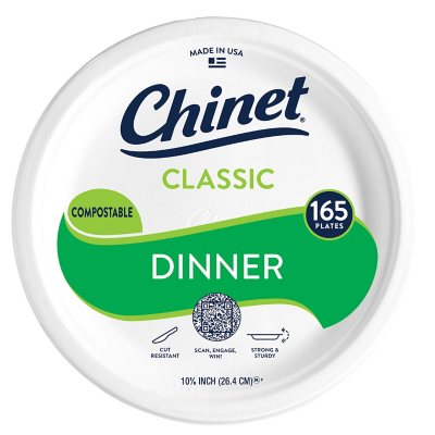 Chinette 9 Heavy Paper Plate (ECO Friendly)