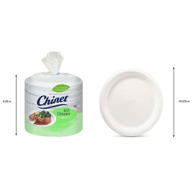 Chinet Paper Plates All Occasion (225 Ct.) - 3 Packs