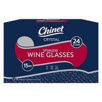 Chinet Stemless Plastic Wine Glasses, 15 oz. (24 ct.)