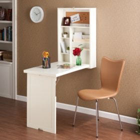 Craft Room Wall Mount Desk White Finish Sam S Club