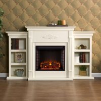 Emerson Electric Fireplace (Choose Color)