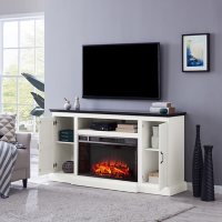 Larglos Widescreen Fireplace Media Console