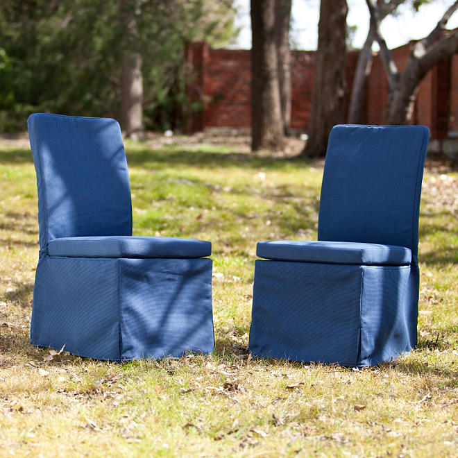 Hampton Outdoor Side Chairs 2-Piece Set