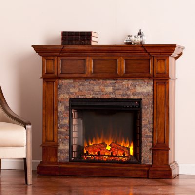 Miller Stone Convertible Electric Fireplace Sam S Club
