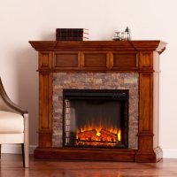 Miller Stone Convertible Electric Fireplace