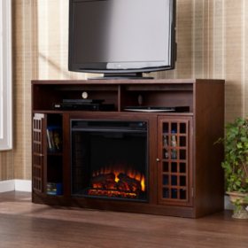 Camden Electric Fireplace Media Console Sam S Club