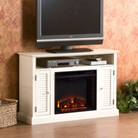 Chatsworth Electric Fireplace Media Console Sam S Club